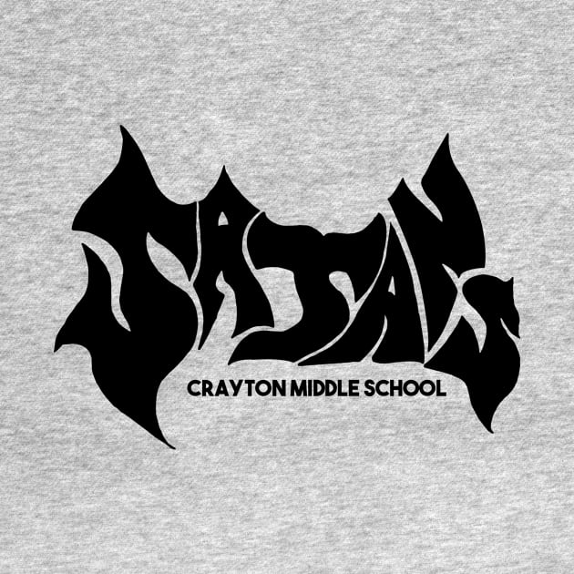 Crayton Satans 1983 Yearbook Cover by CraytonSatans